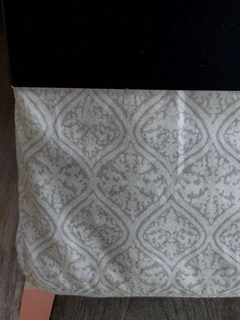Ralph Lauren FULL Size Light Gray Geometric Pattern Sheet Set cotton percale